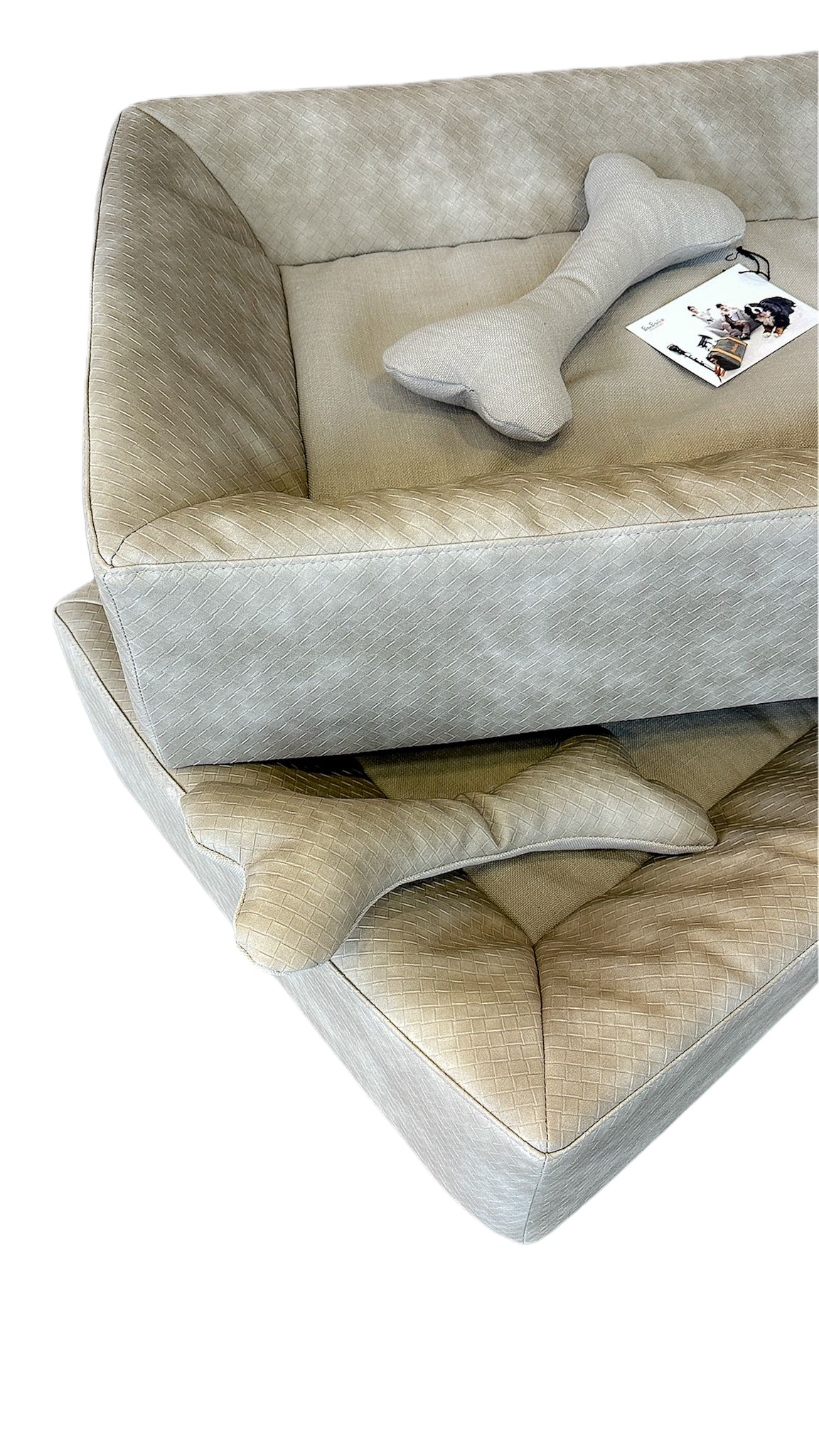 Cuccia Zen in Ecopelle effetto intrecciato